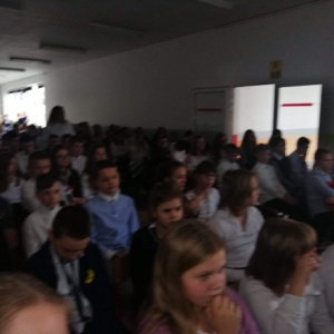 Odwiedziny w szkole podstawowej w Barwicach